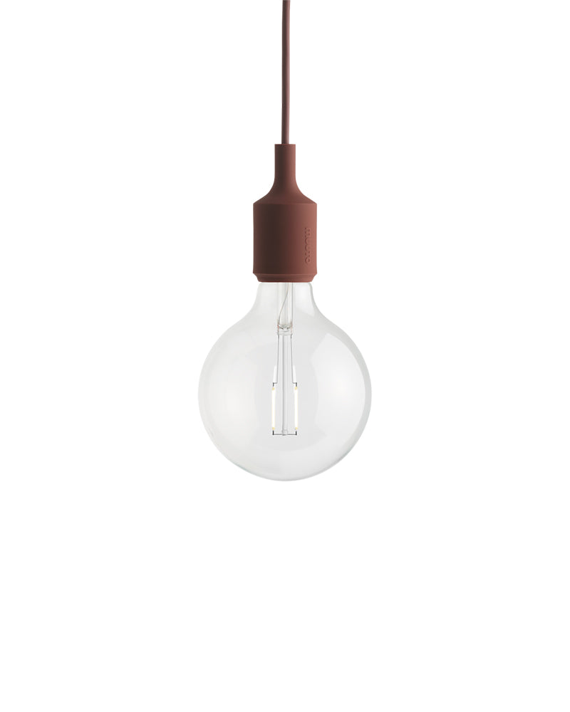 E27 LED - Tmavě červené stropní světlo